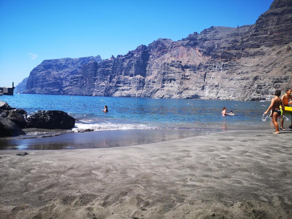 Luxury Apt. With Stunning Sea View Acantilado de los Gigantes Exteriör bild