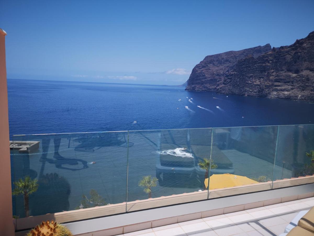 Luxury Apt. With Stunning Sea View Acantilado de los Gigantes Exteriör bild