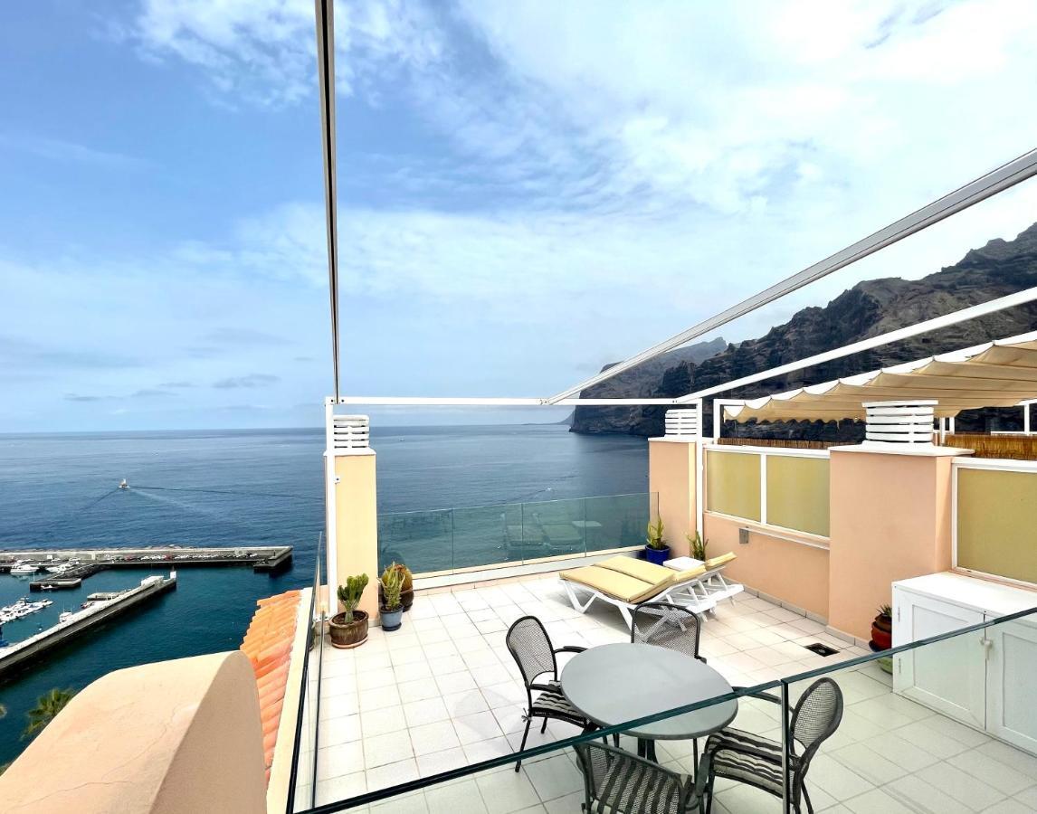 Luxury Apt. With Stunning Sea View Acantilado de los Gigantes Exteriör bild