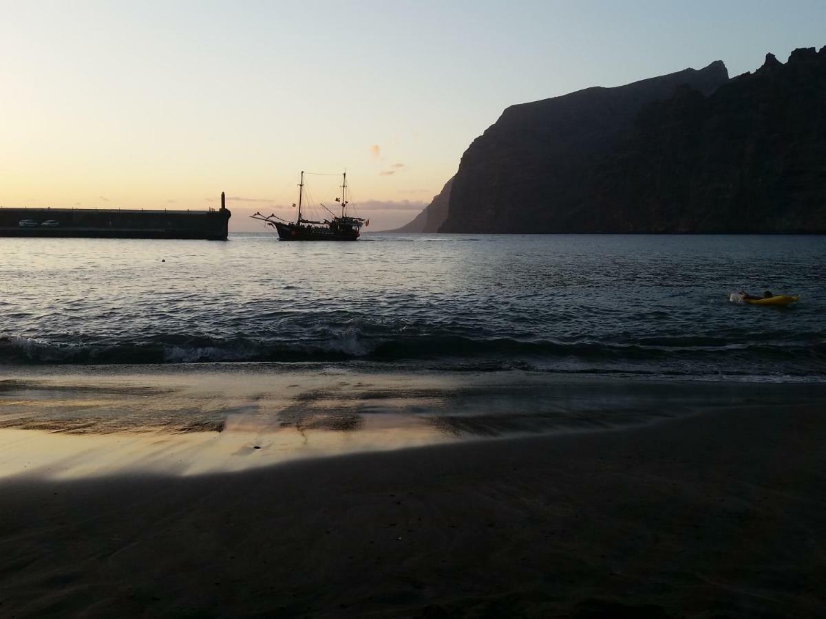 Luxury Apt. With Stunning Sea View Acantilado de los Gigantes Exteriör bild