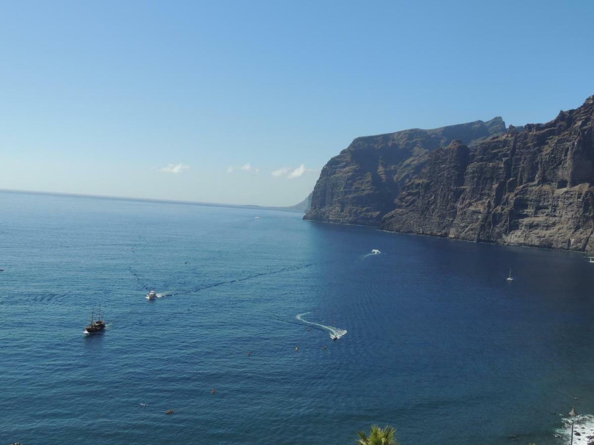 Luxury Apt. With Stunning Sea View Acantilado de los Gigantes Exteriör bild